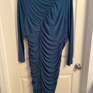 Fashion Nova runched dress